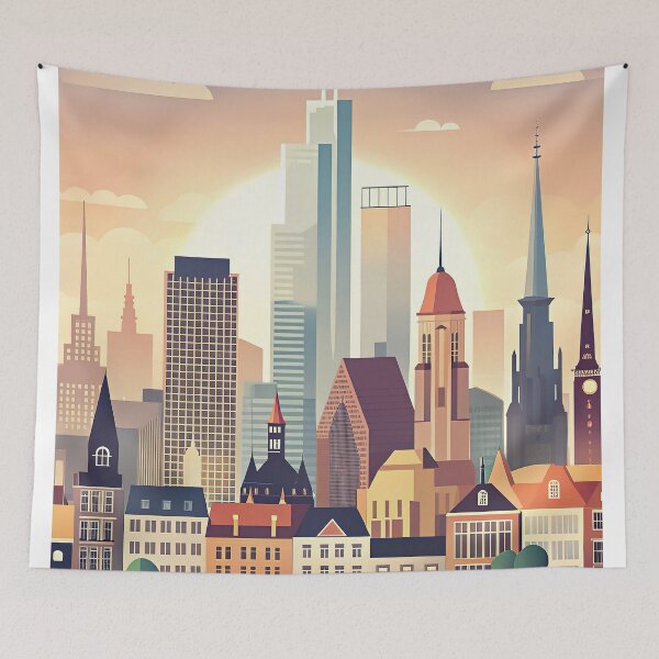 Item preview,  Minimalist skyline of utrecht designed and sold by paulrommer.