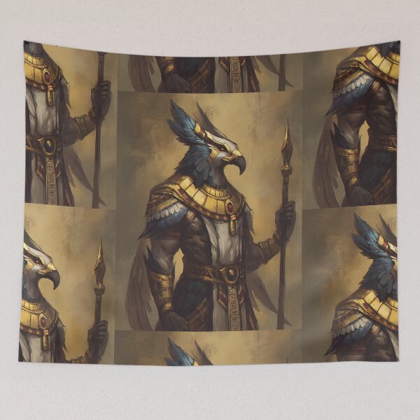 Artikelvorschau, Ägyptische Mythologie: Der Falkengott Horus entworfen und verkauft von bapupa.