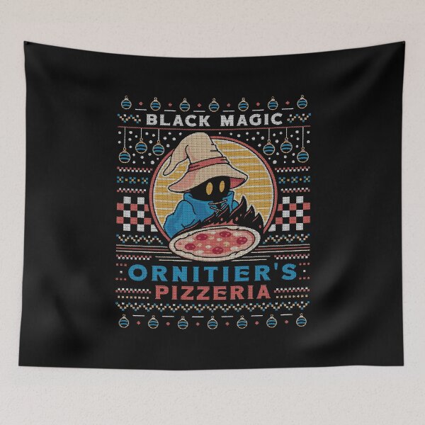 Item preview, Ornitier Pizzeria Ugly Sweater designed and sold by Lagelantee.