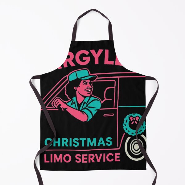 Item preview, Die Hard Christmas Argyle Limo Service Retro designed and sold by Amelia Design.