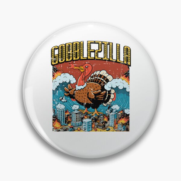 Item preview, Thanksgiving Funny Quote Style Gobblezilla Humor Retro Happy designed and sold by nguyenconguan80.