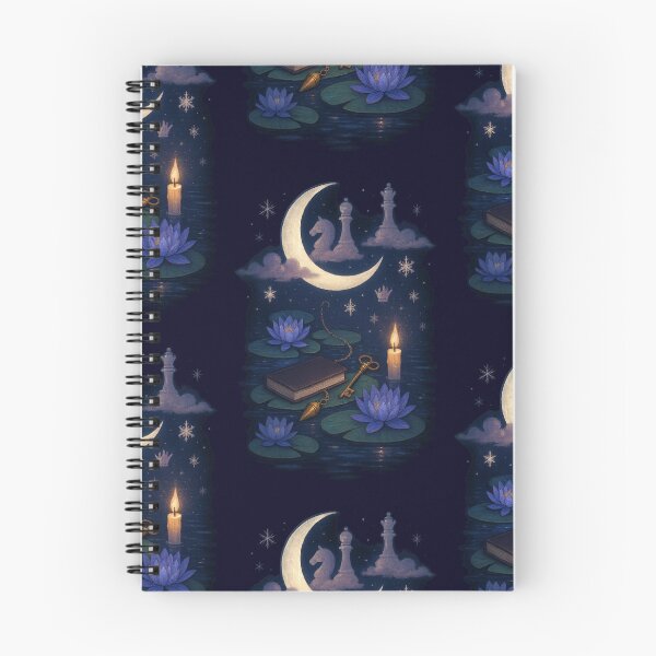Item preview, Moonlit Garden designed and sold by BrushAndBreathe.