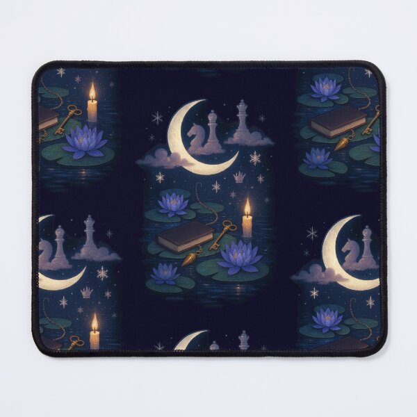 Item preview, Moonlit Garden designed and sold by BrushAndBreathe.