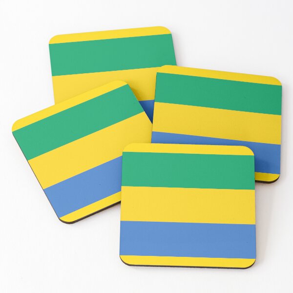 Item preview, Gabon Flag – Harmony of Forest and Sea Design designed and sold by Dany05117671.