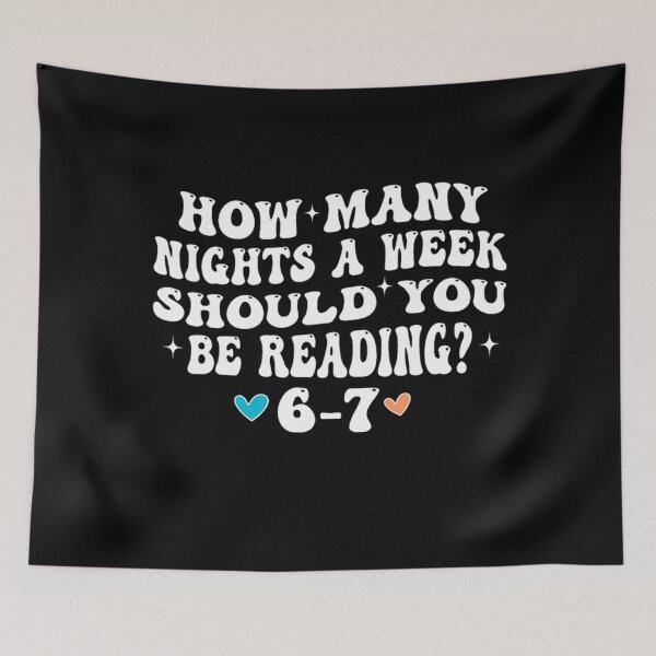 Item preview, A How Six Week Book Teacher Nights Quote Humor Many Reading Funny Seven designed and sold by PEDDAKAPRADEEP.