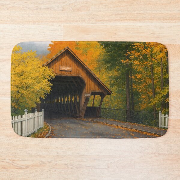 Item preview, The Historic Woodstock Middle Bridge designed and sold by Takeda-art.