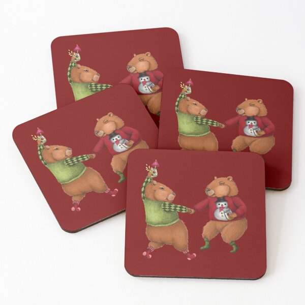 Item preview, Capy Christmas designed and sold by ReaDillo.