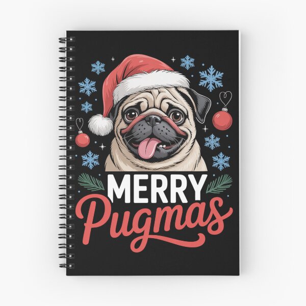 Item preview, Womens Merry pugmas santa christmas pug  designed and sold by KonstanKoraner.