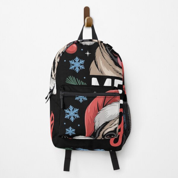 Item preview, Womens Merry pugmas santa christmas pug  designed and sold by KonstanKoraner.