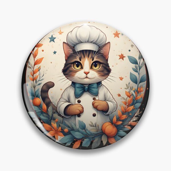 Item preview, Chef Cat #2 designed and sold by Sam-Tada.