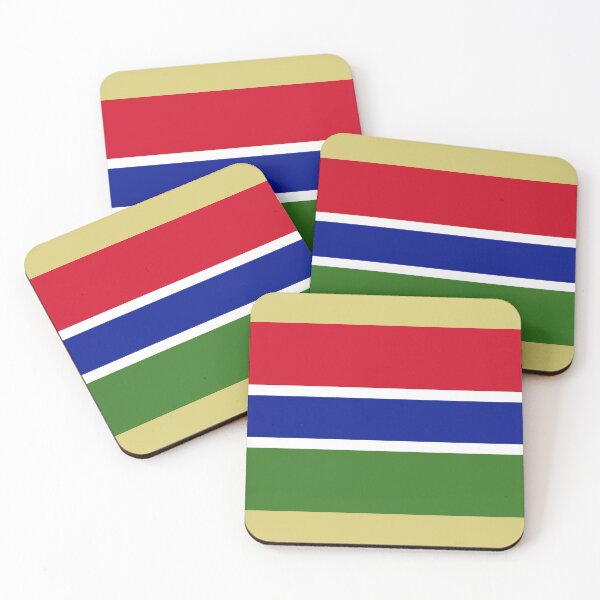 Item preview, Gambia Flag – River of Unity and Hope Design designed and sold by Dany05117671.