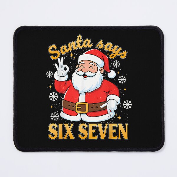 Item preview, Santa Seven Claus Says Retro Santa Six Bruh Holiday Happy designed and sold by ChadnoSmith.