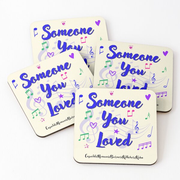 Item preview, Someone You Loved Popular Song Title designed and sold by CharlottePlaceArt.