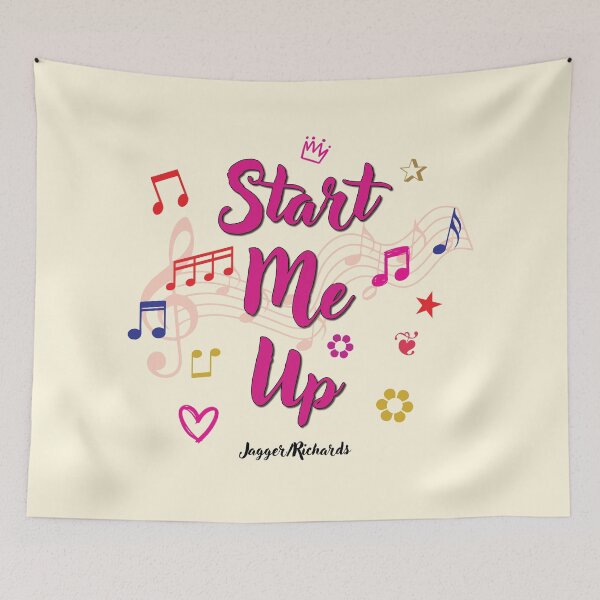 Item preview, Start Me Up Popular Song Title designed and sold by CharlottePlaceArt.