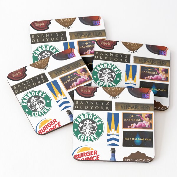 Item preview, Shrek Labels Collage Design Whimsical Far Far Away Kingdom Labels designed and sold by inallusha.