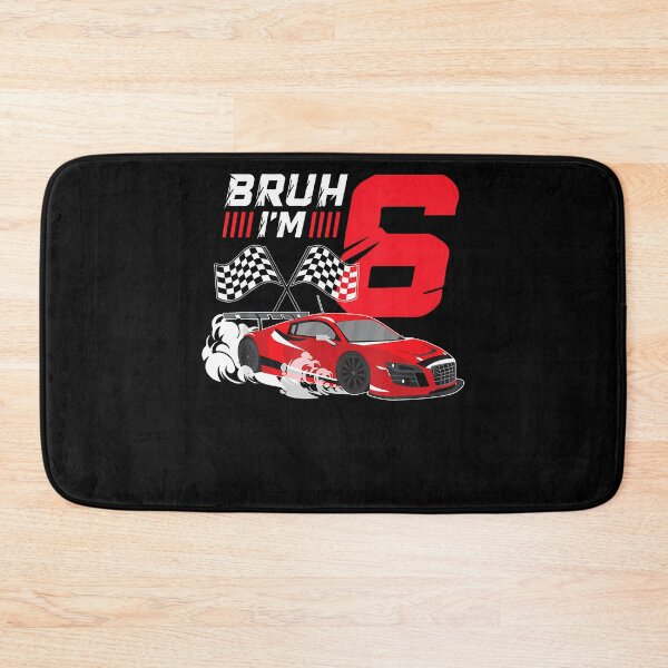 Item preview, Bruh I'M 6 Birthday Boys Race Car 6 Year 6Th Birthday Racing designed and sold by MadalynKiehn.