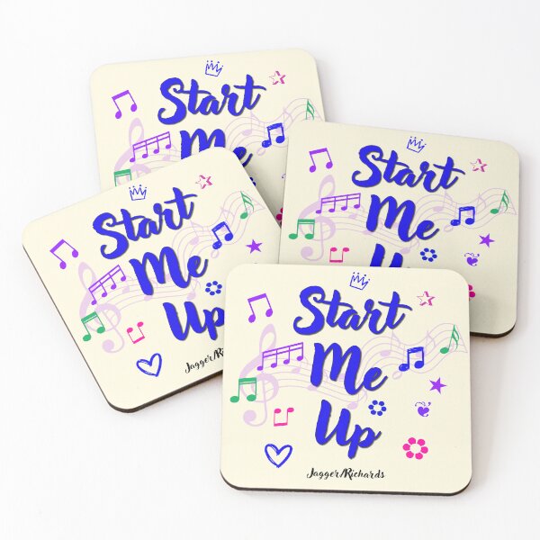 Item preview, Start Me Up Popular Song Title designed and sold by CharlottePlaceArt.