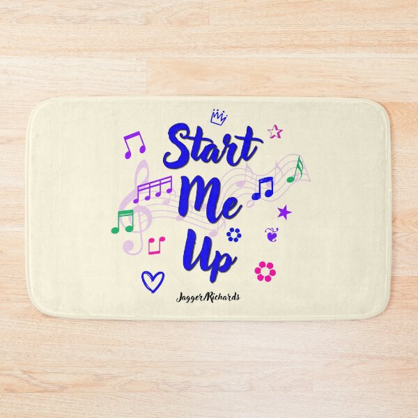 Item preview, Start Me Up Popular Song Title designed and sold by CharlottePlaceArt.