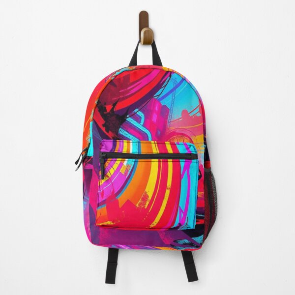 Item preview, Vibrant Abstract Dreamscape – a flood of colors meets dynamic forms in surreal harmony designed and sold by FotoworldEdel.