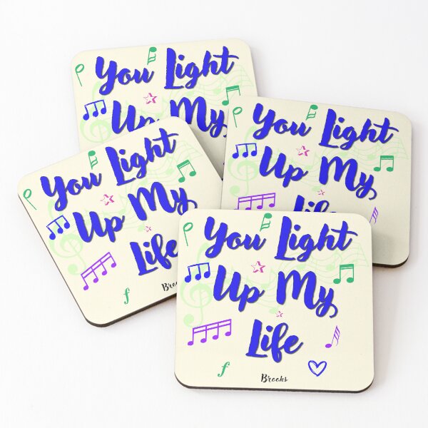 Item preview, You LIght Up My Life Popular Song Title designed and sold by CharlottePlaceArt.