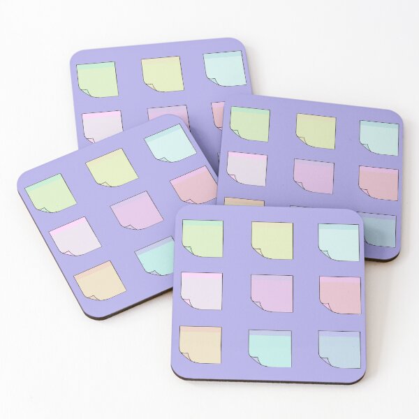 Item preview, Cute Pastel Kawaii Sticky Notes | Rainbow Planner & Journal Stationery designed and sold by kawaicherrypi.