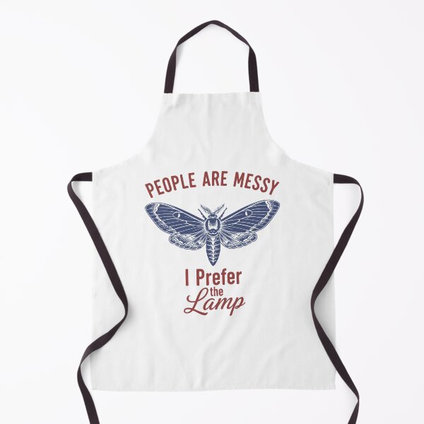 Item preview, Vintage Moth - People are messy. I Prefer The lamp designed and sold by Steele-Art.