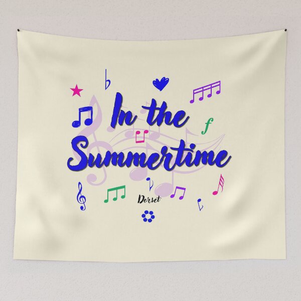 Item preview, In the Summertime Popular Song Title designed and sold by CharlottePlaceArt.