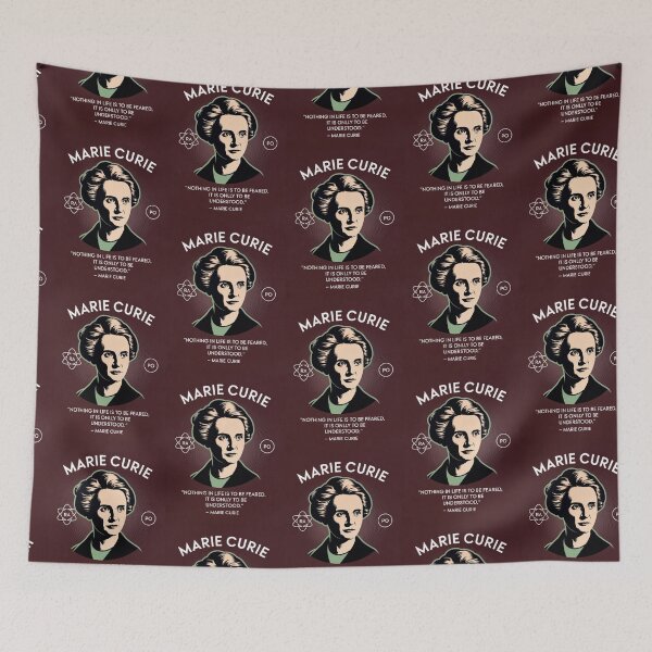 Item preview, Marie Curie Physics Chemistry designed and sold by TerradVents.
