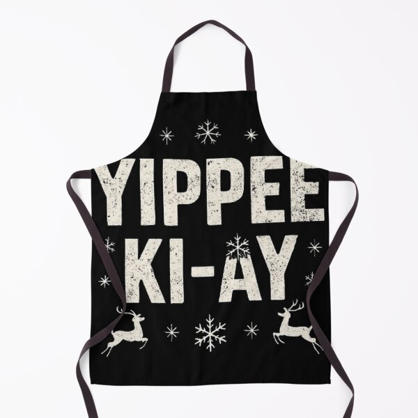 Item preview, Die Hard Christmas Yippee Ki Yay Typographic designed and sold by Amelia Design.