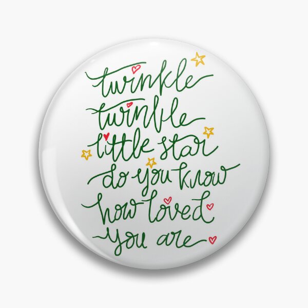 Item preview, Twinkle Twinkle Little Star (loved) designed and sold by Ally Designs.