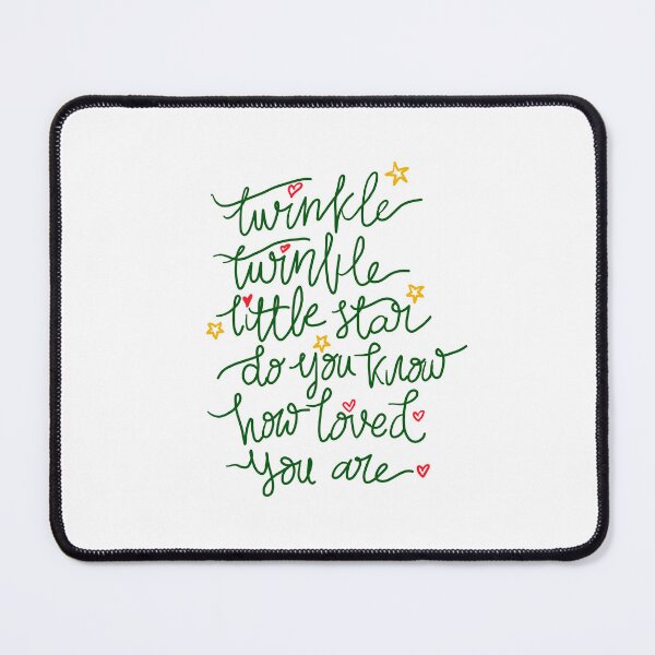 Item preview, Twinkle Twinkle Little Star (loved) designed and sold by Ally Designs.