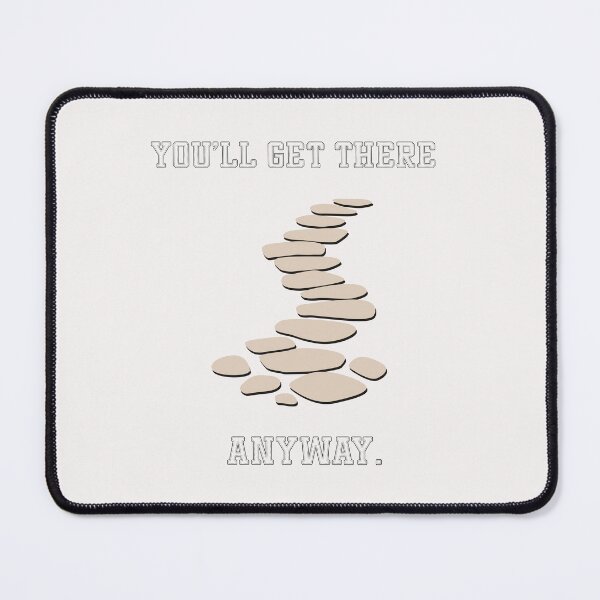 Item preview, Minimal Zen Stone Path – Slow Journey Growth Design designed and sold by Kindloom.