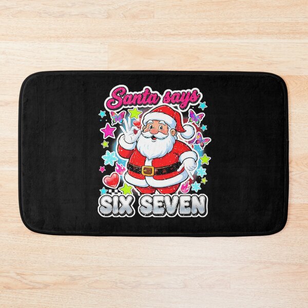 Item preview, Claus Retro Santa Says Holiday Six Happy Santa Seven Bruh designed and sold by ChadnoSmith.