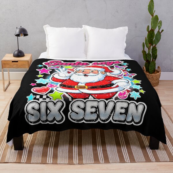 Item preview, Claus Retro Santa Says Holiday Six Happy Santa Seven Bruh designed and sold by ChadnoSmith.