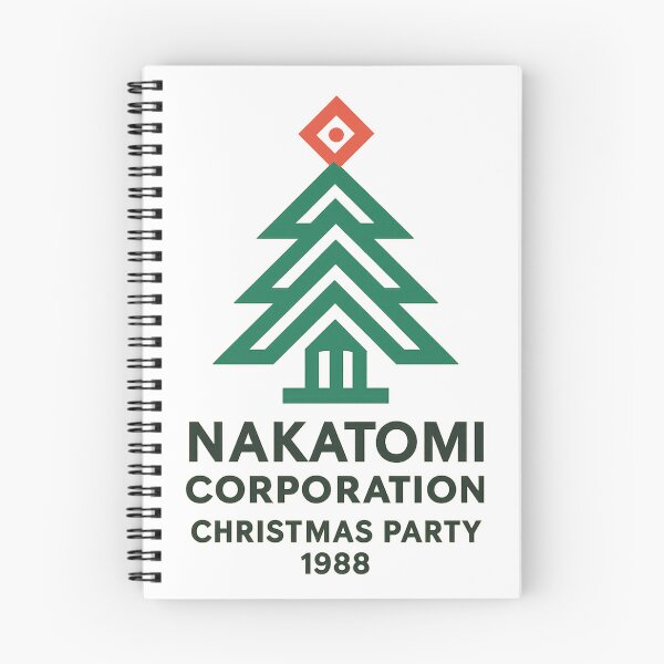 Item preview, Die Hard Christmas Nakatomi Plaza Tree Logo designed and sold by Amelia Design.