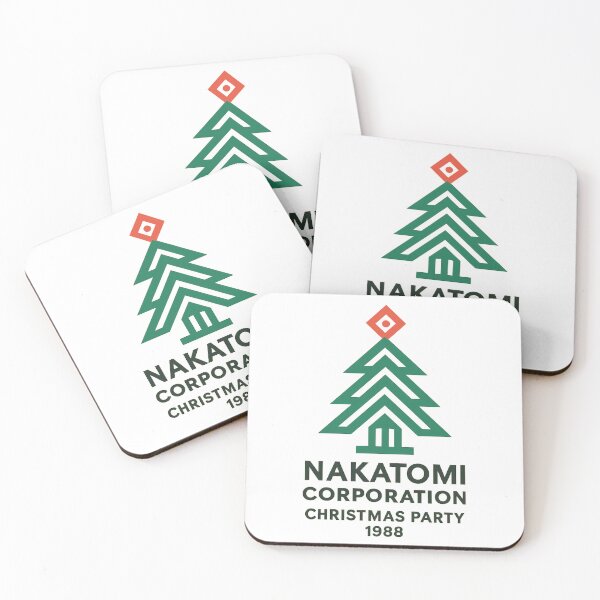 Item preview, Die Hard Christmas Nakatomi Plaza Tree Logo designed and sold by Amelia Design.