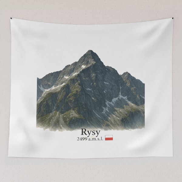 Item preview, Rysy Mountain – Poland’s Highest Peak (2499 a.m.s.l.) designed and sold by BloomKind.