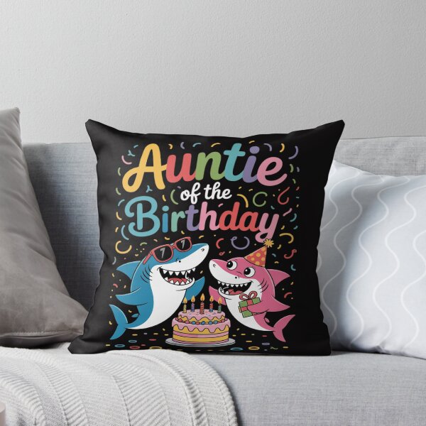 Item preview, Auntie Of The Shark Birthday Family Matching Birthday Nephew designed and sold by MuteElevent.