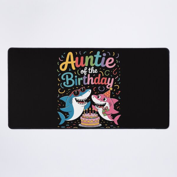 Item preview, Auntie Of The Shark Birthday Family Matching Birthday Nephew designed and sold by MuteElevent.