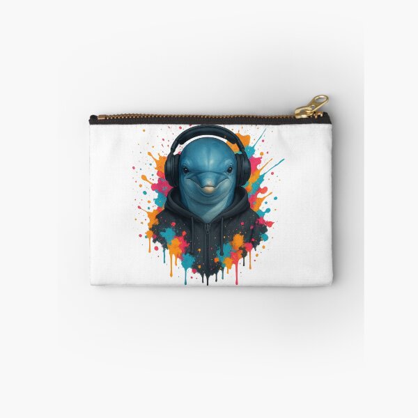 Item preview, Urban Dolphin – Graffiti Splash Hoodie & Headphones Art designed and sold by thtCMRAguy.