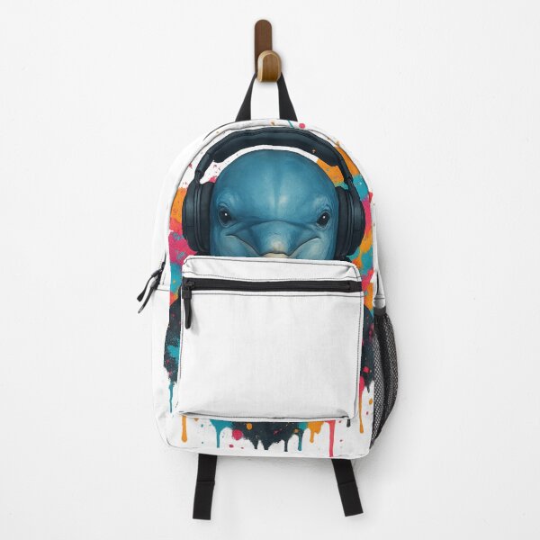 Item preview, Urban Dolphin – Graffiti Splash Hoodie & Headphones Art designed and sold by thtCMRAguy.