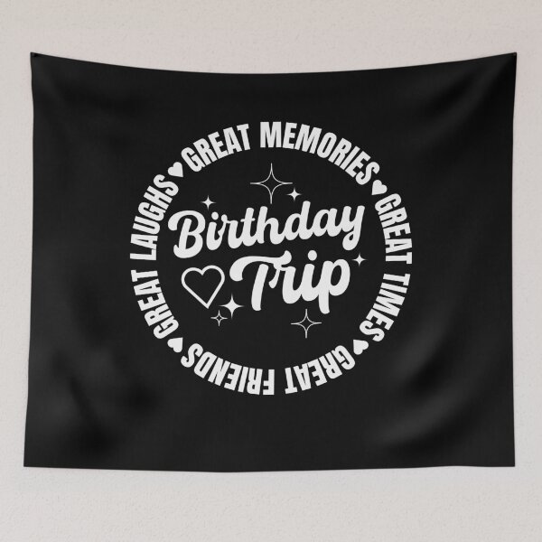 Item preview, Birthday Crew Squad 2026 Family Friends Trip Vacation designed and sold by SakuraPxl.