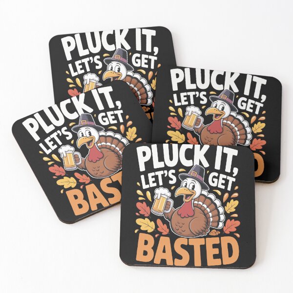 Item preview, Pluck It, Let’s Get Basted Funny Gift for Thanksgiving & Friendsgiving designed and sold by SkymarArt.