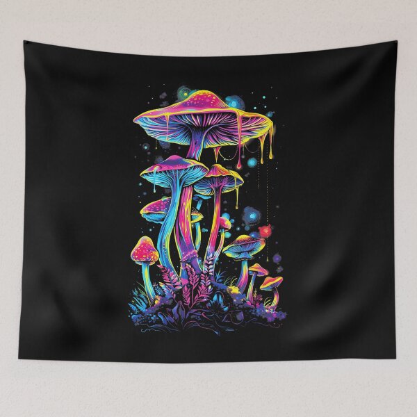 Item preview, Trippy Mushroom Fungi designed and sold by ArleneJene.