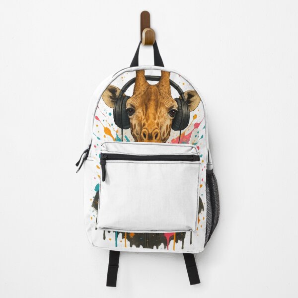 Item preview, Urban Giraffe – Graffiti Splash Hoodie & Headphones Art designed and sold by thtCMRAguy.