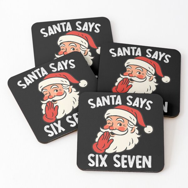 Item preview, Bruh Holiday Retro Six Says Claus Santa Santa Happy Seven designed and sold by ChadnoSmith.