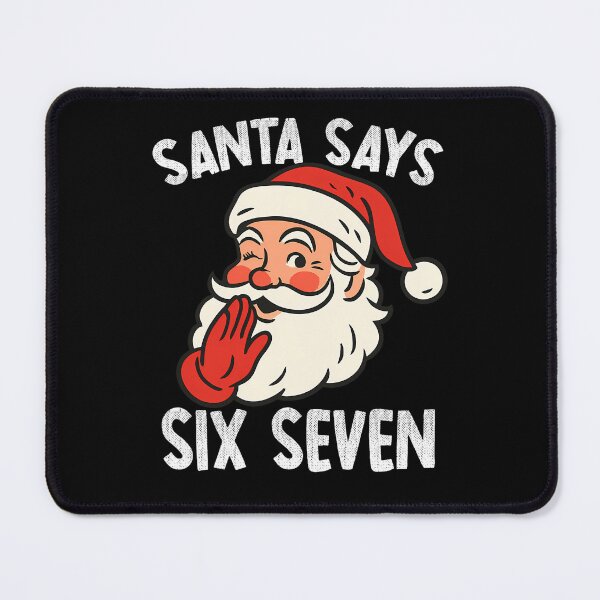 Item preview, Bruh Holiday Retro Six Says Claus Santa Santa Happy Seven designed and sold by ChadnoSmith.