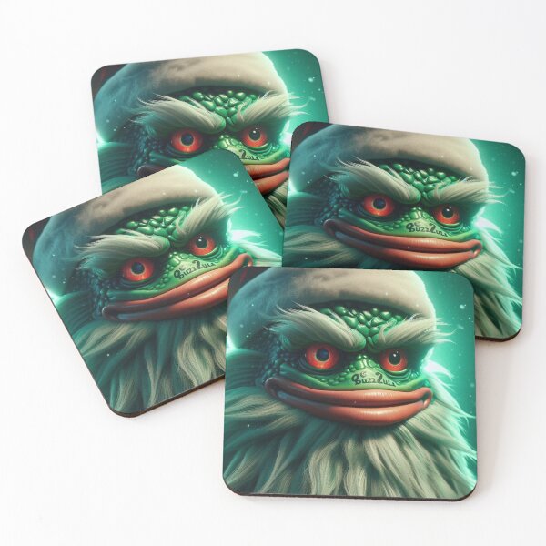 Item preview, “Santa Claws: The Holly-Jolly Hiss-terical Fame Monster”?? designed and sold by Print Fiction.