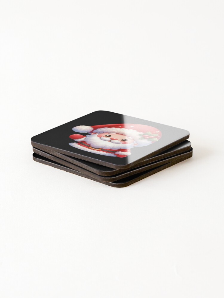 Thumbnail 4 of 5, Coasters (Set of 4), Santa Claus designed and sold by RWT-Design.
