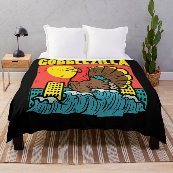 Item preview, Humor Style Happy Funny Quote Thanksgiving Retro Gobblezilla designed and sold by nguyenconguan80.